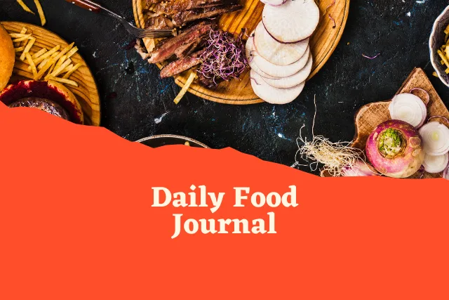 daily food journal