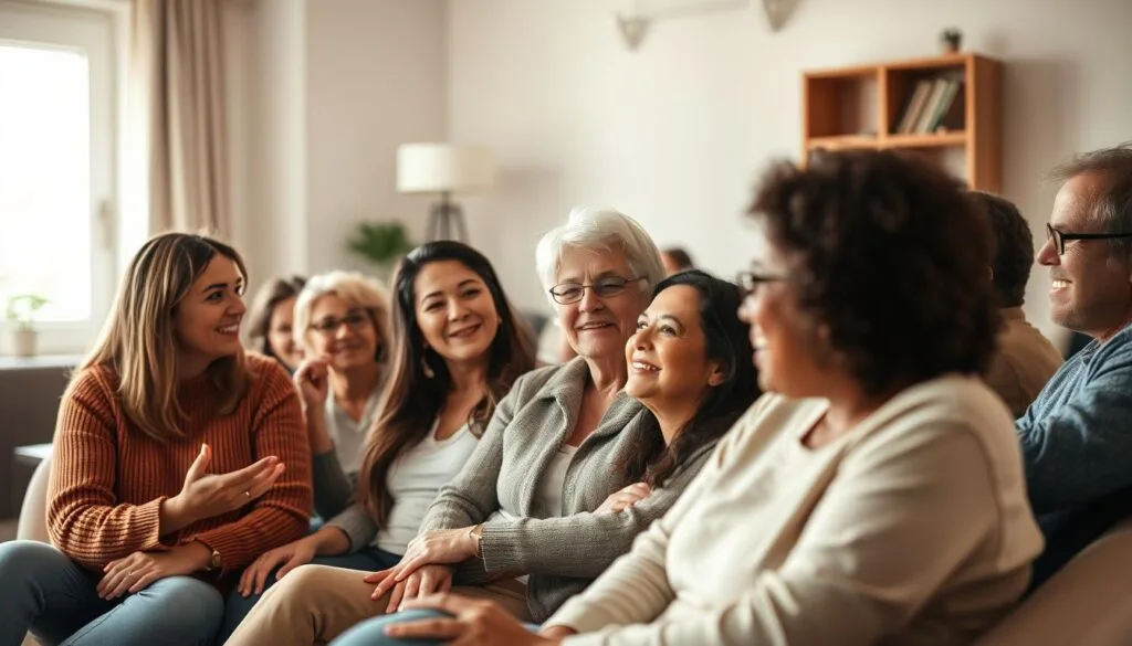 Connecting with support groups